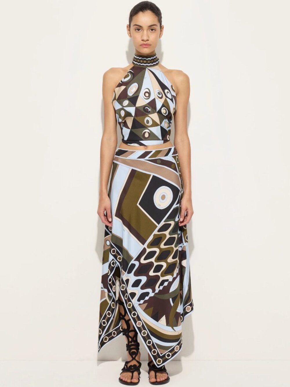 Pucci Halter Top Set